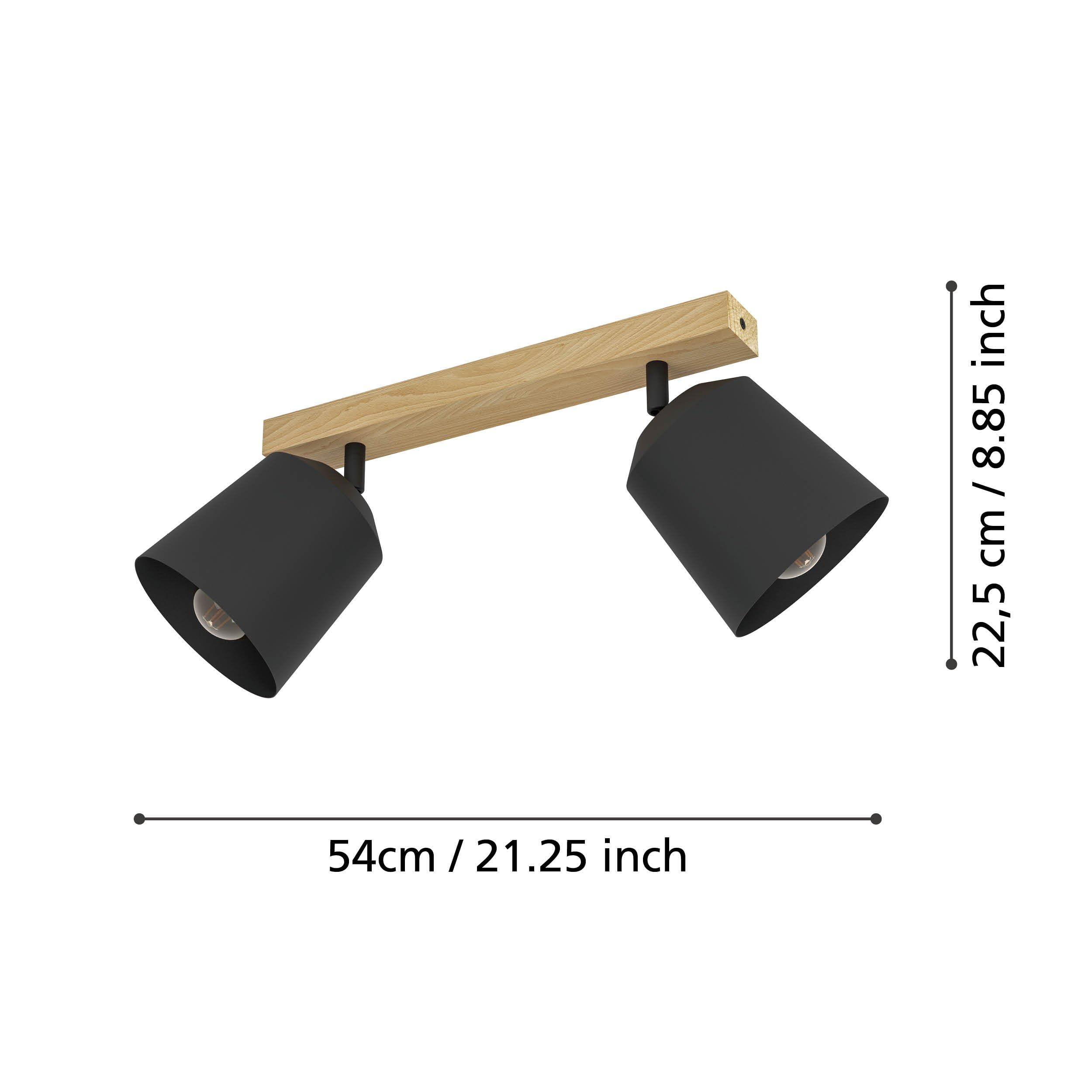 eglo-cotorro-2-flammige-deckenleuchte-e27-holz-natur-metall-schwarz-schwenkbare- image 6