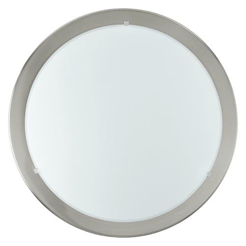 eglo-led-planet-led-deckenlampe-29-cm-nickel-matt-satiniert-950-lm-warmwei image 2