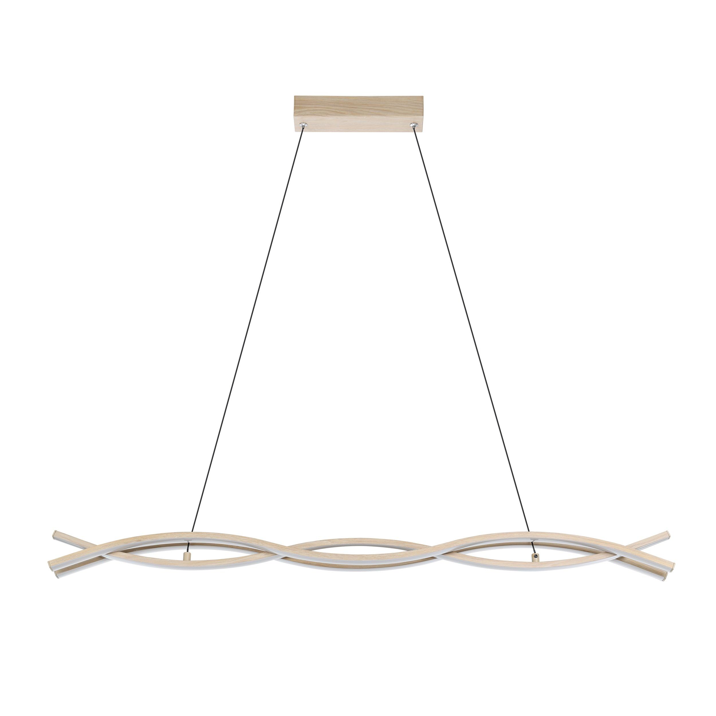 eglo-lasana-4-led-h-ngelampe-wellenf-rmig-90-cm-holz-optik-warmwei image 2