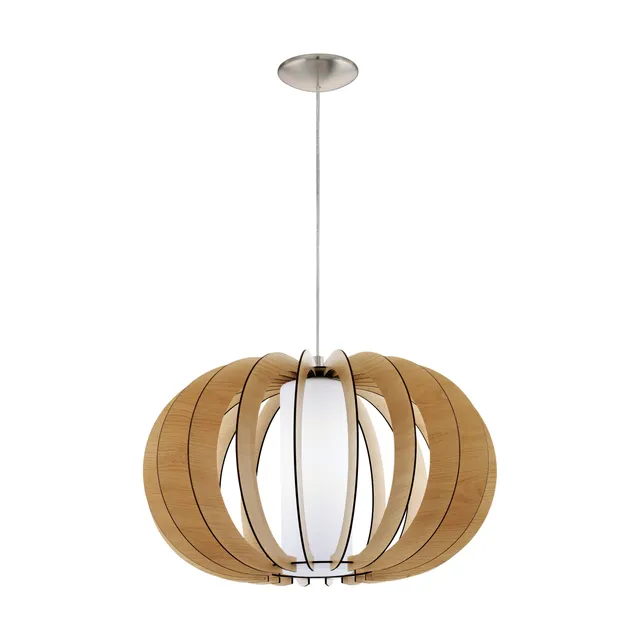 eglo-stellato-1-pendelleuchte-vintage-1-flammig-e27-50-cm-nickel-matt-ahorn image 1