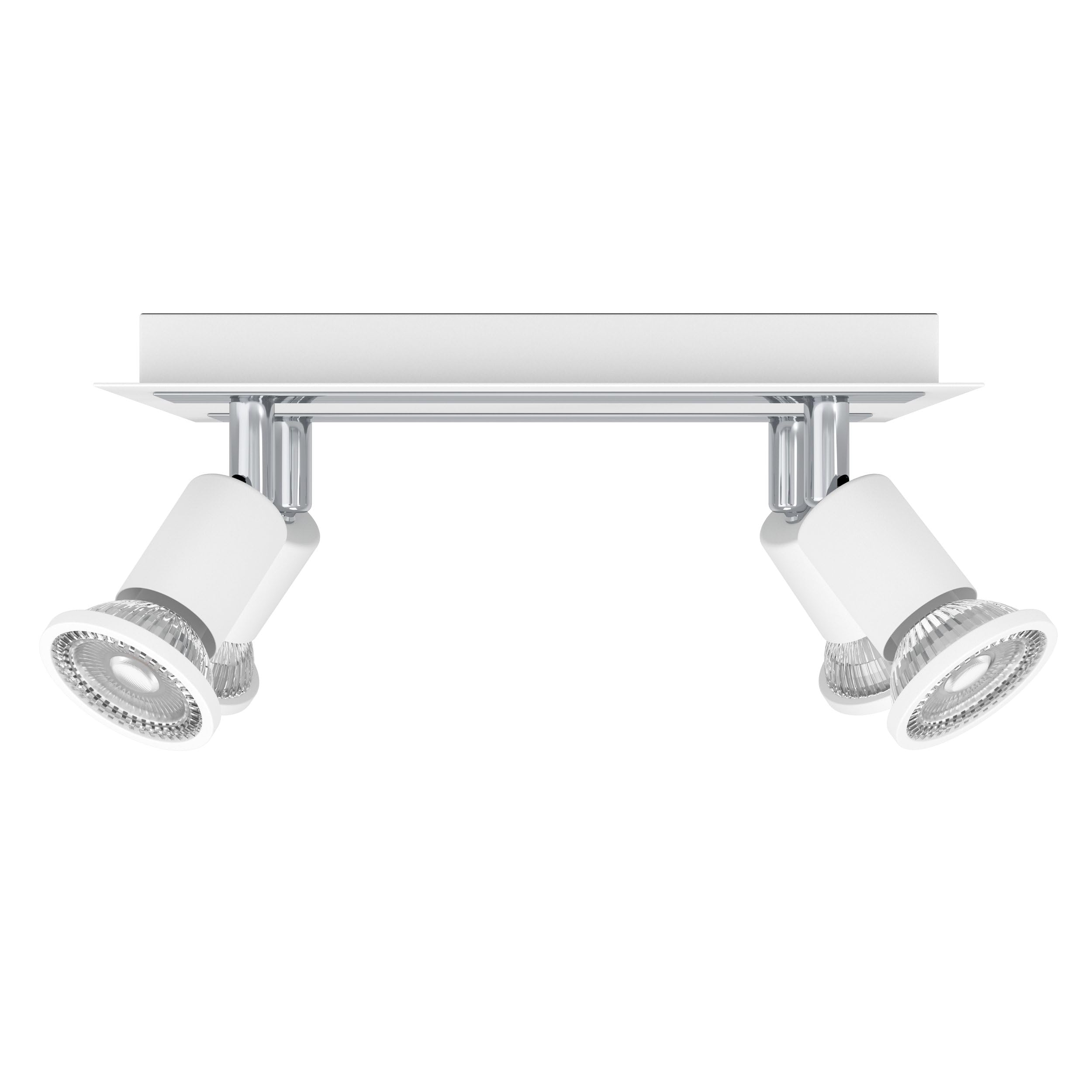 eglo-sarria-led-deckenleuchte-4-flammig-deckenspot-aus-metall-in-wei-chrom-mit-g image 2