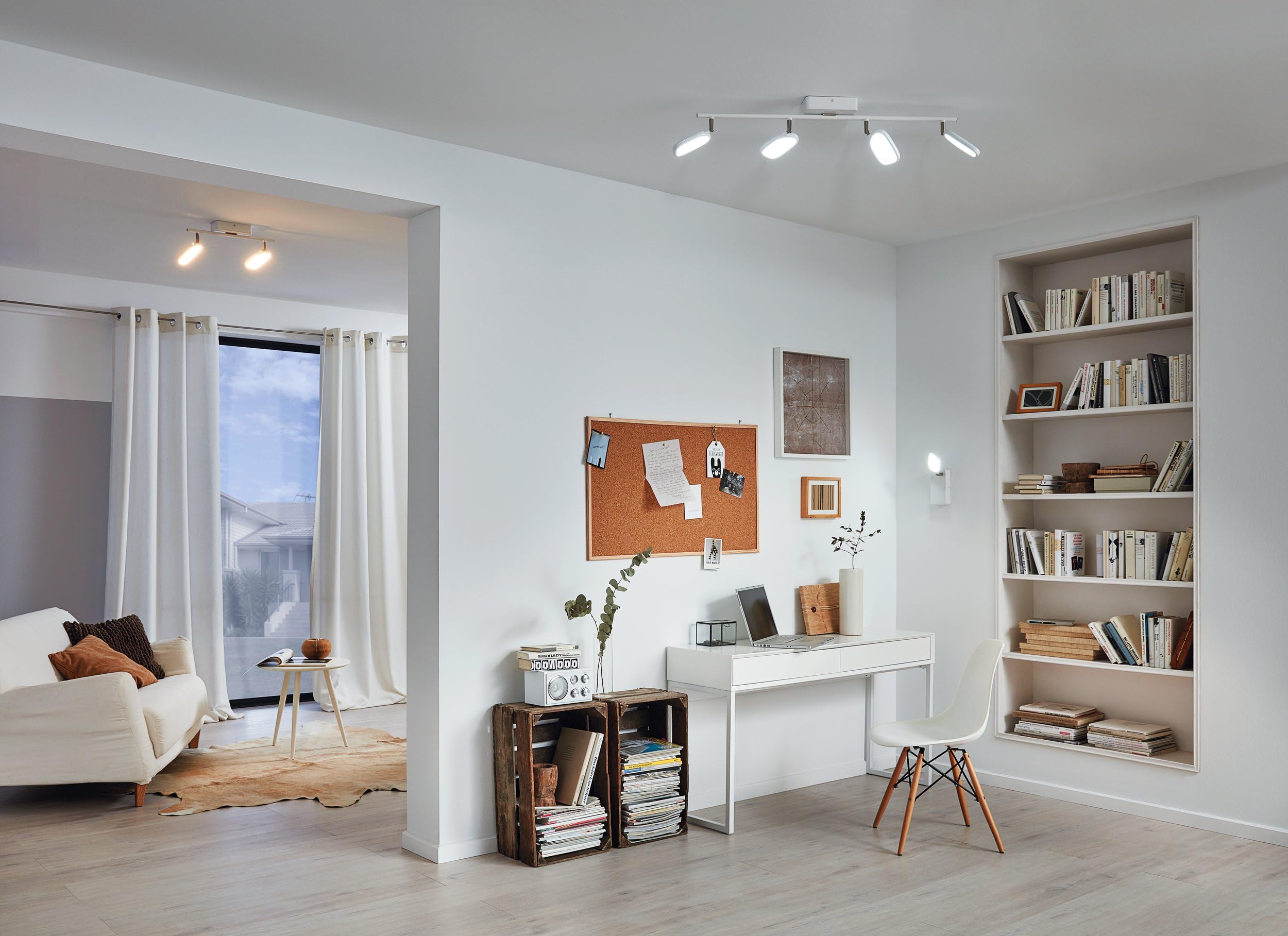 eglo-connect-palombare-c-led-deckenleuchte-2-flammig-wei-mit-rgb-und-tunable-whi image 2