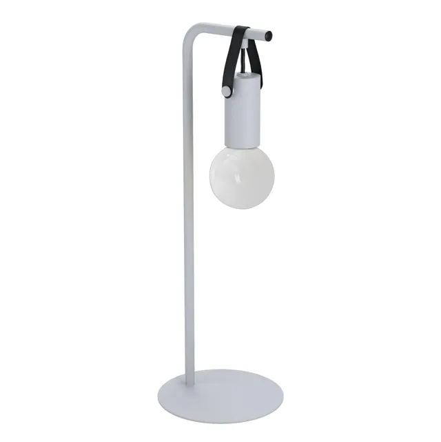 eglo-apricale-tischlampe-industrial-e27-stahl-hell-grau-schwarz-mit-leder image 1
