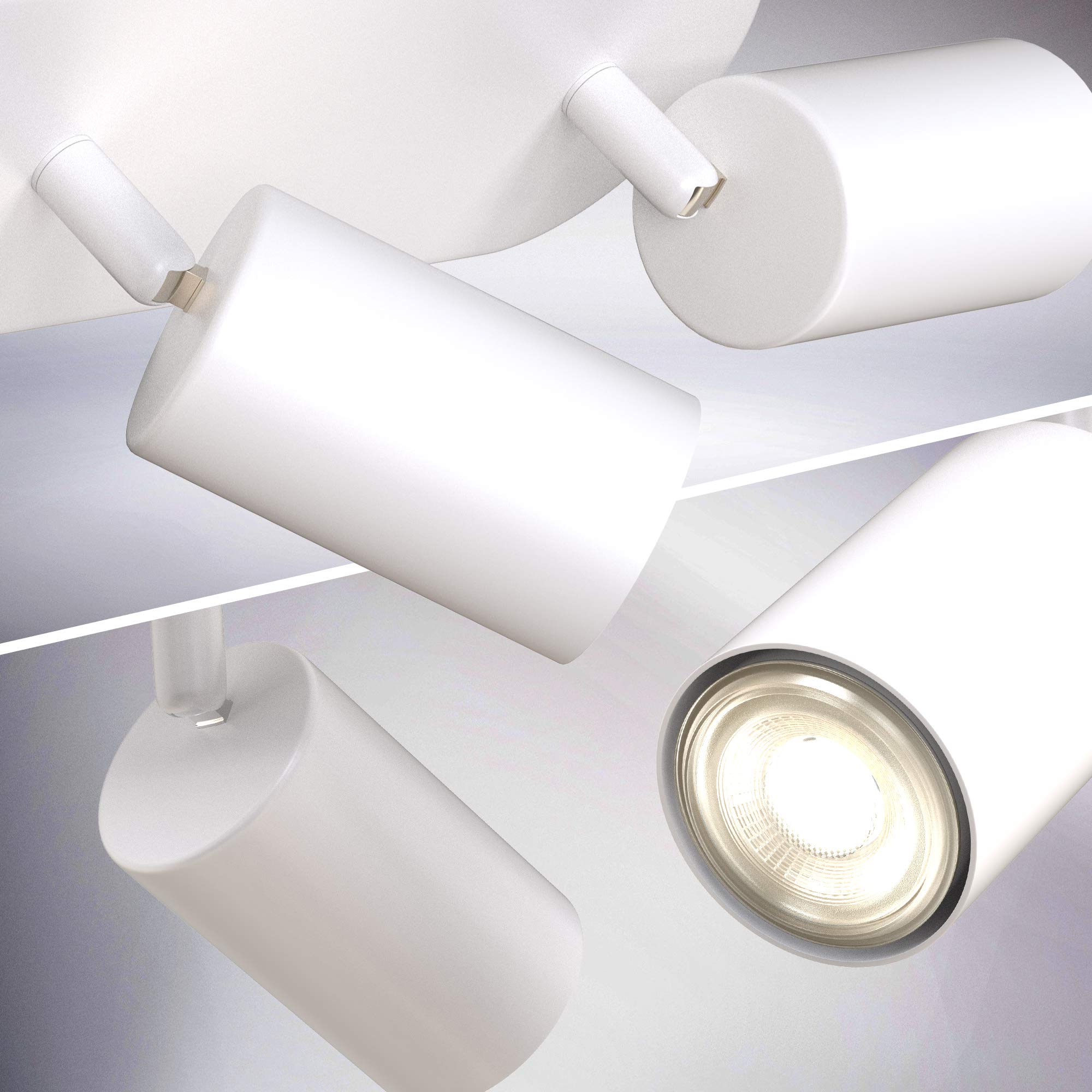 b-k-licht-deckenstrahler-4-flammig-schwenkbar-gu10-wei-55x6x9-cm image 4