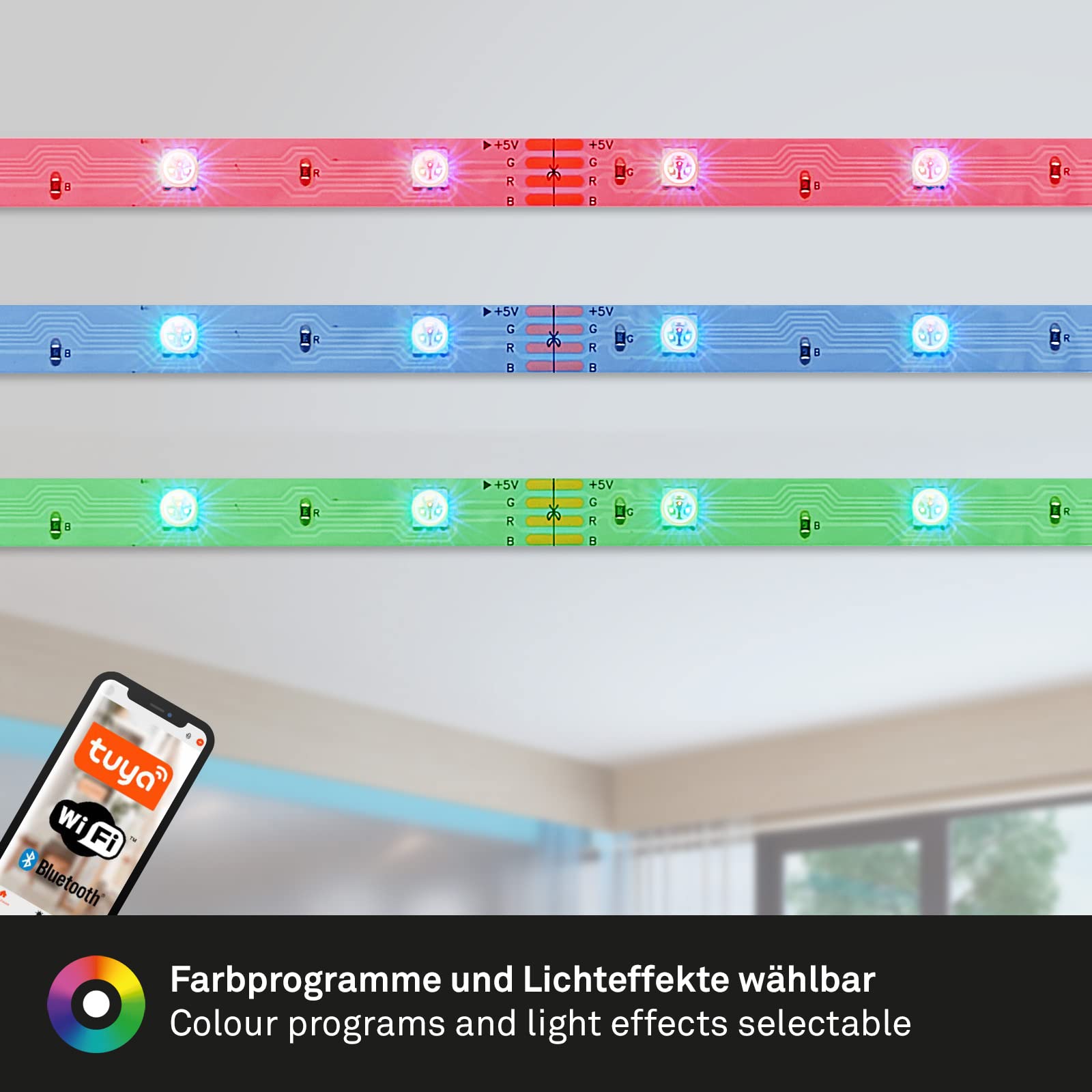 briloner-usb-led-strip-5m-smart-rgb-wlan-bluetooth-tuya-app-sprachsteuerung-wei image 3