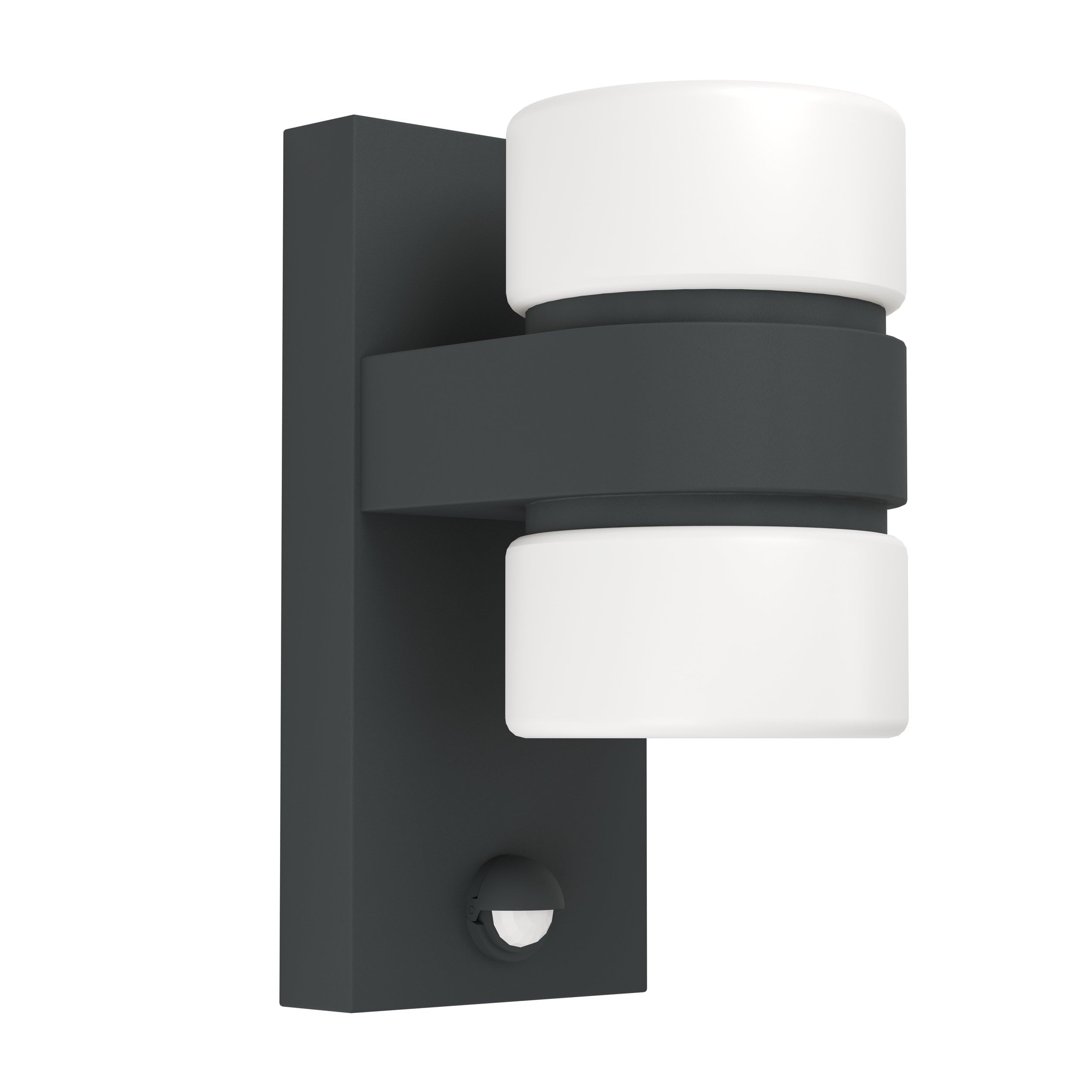 eglo-atollari-led-au-en-wandleuchte-2-flammig-mit-bewegungsmelder-silber-ip44 image 6
