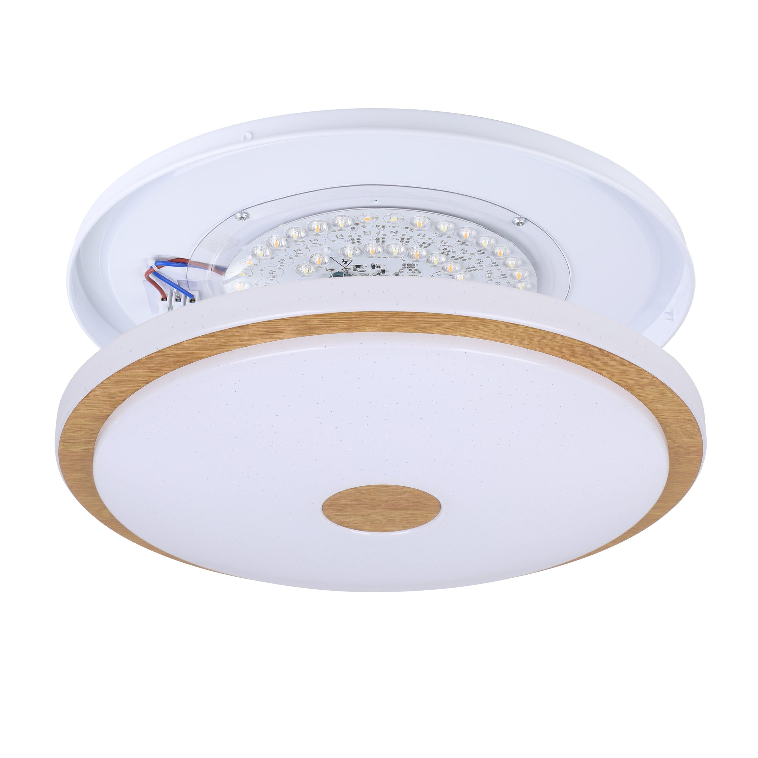 eglo-lanciano-1-led-deckenleuchte-dimmbar-mit-fernbedienung-38-cm-wei-braun image 6