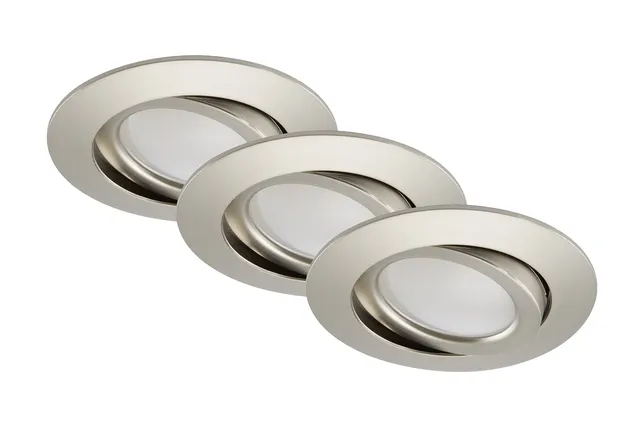 briloner-led-einbauleuchten-3er-set-nickel-matt-dimmbar-3x400-lm-3000-k-68-mm-ip image 1