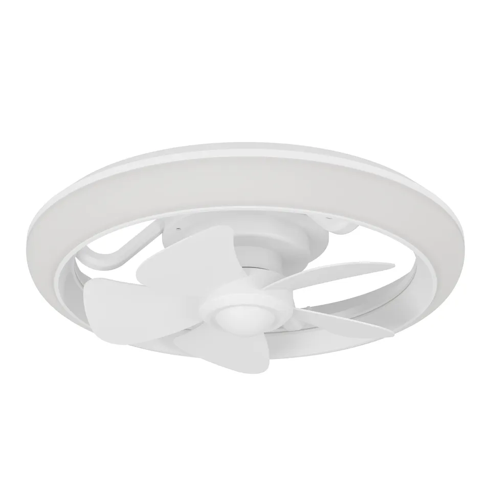 eglo-fernandina-led-deckenventilator-mit-beleuchtung-wei-39-8-cm-dimmbar image 1