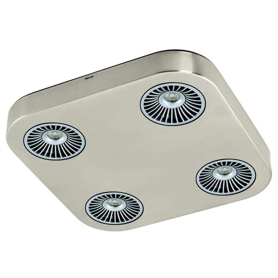 eglo-montale-led-deckenstrahler-4-flammig-nickel-matt-schwarz image 1