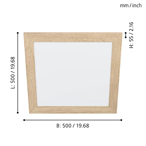 eglo-piglionasso-led-panel-quadratisch-mit-eichenholz-rahmen-50x50-cm image 8