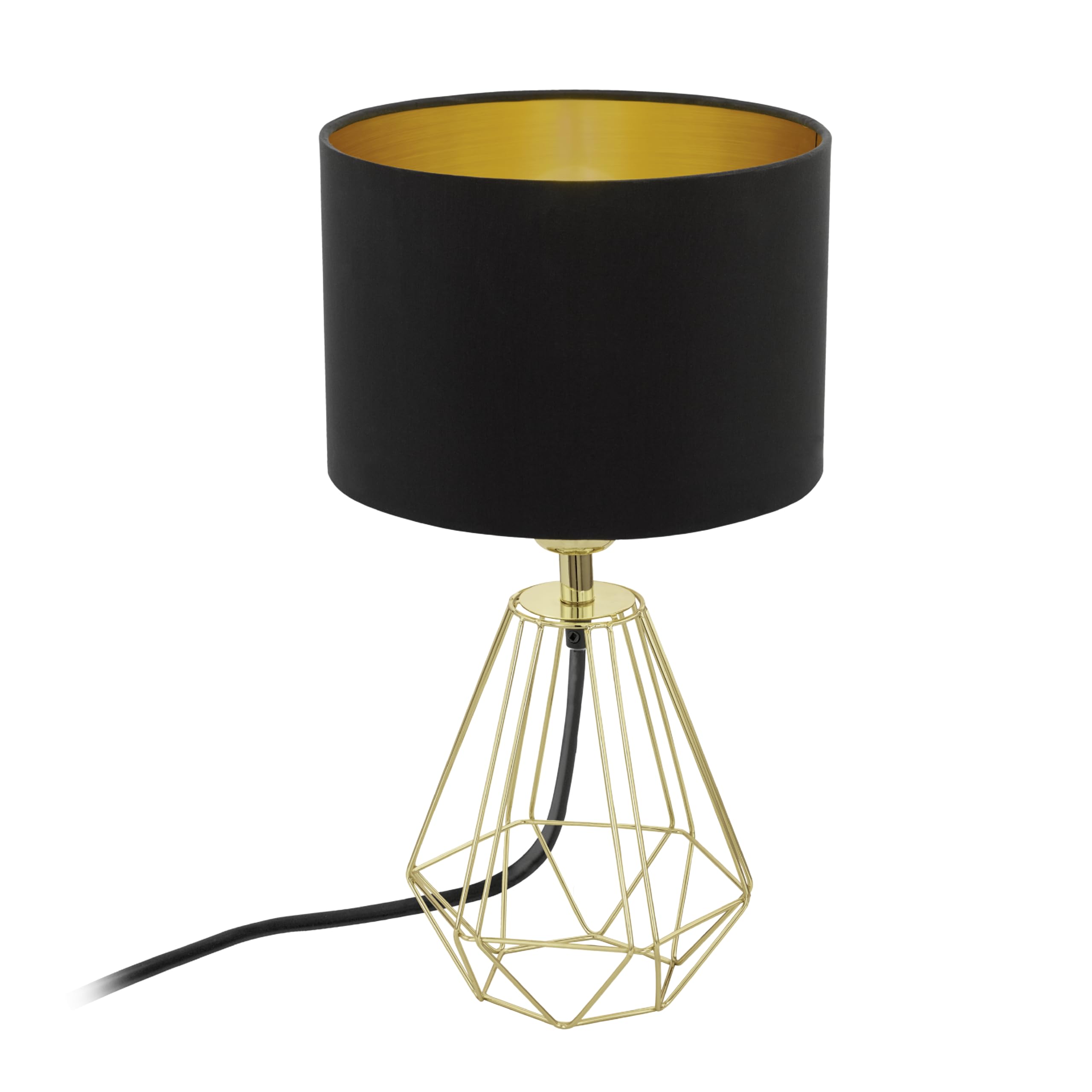 eglo-carlton-2-nachttischlampe-vintage-e14-kupfer-schwarz image 7