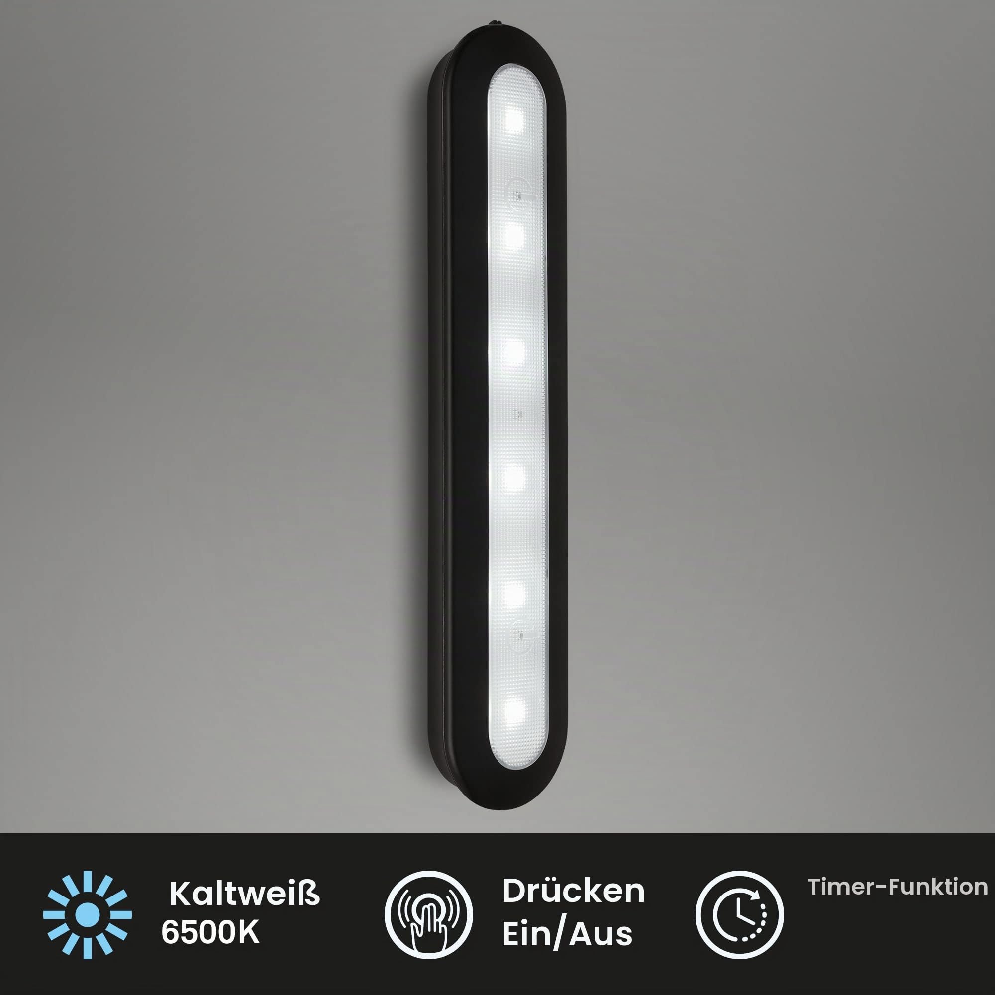 briloner-led-push-light-mit-timer-unterbauleuchte-2281-015-schwarz image 2