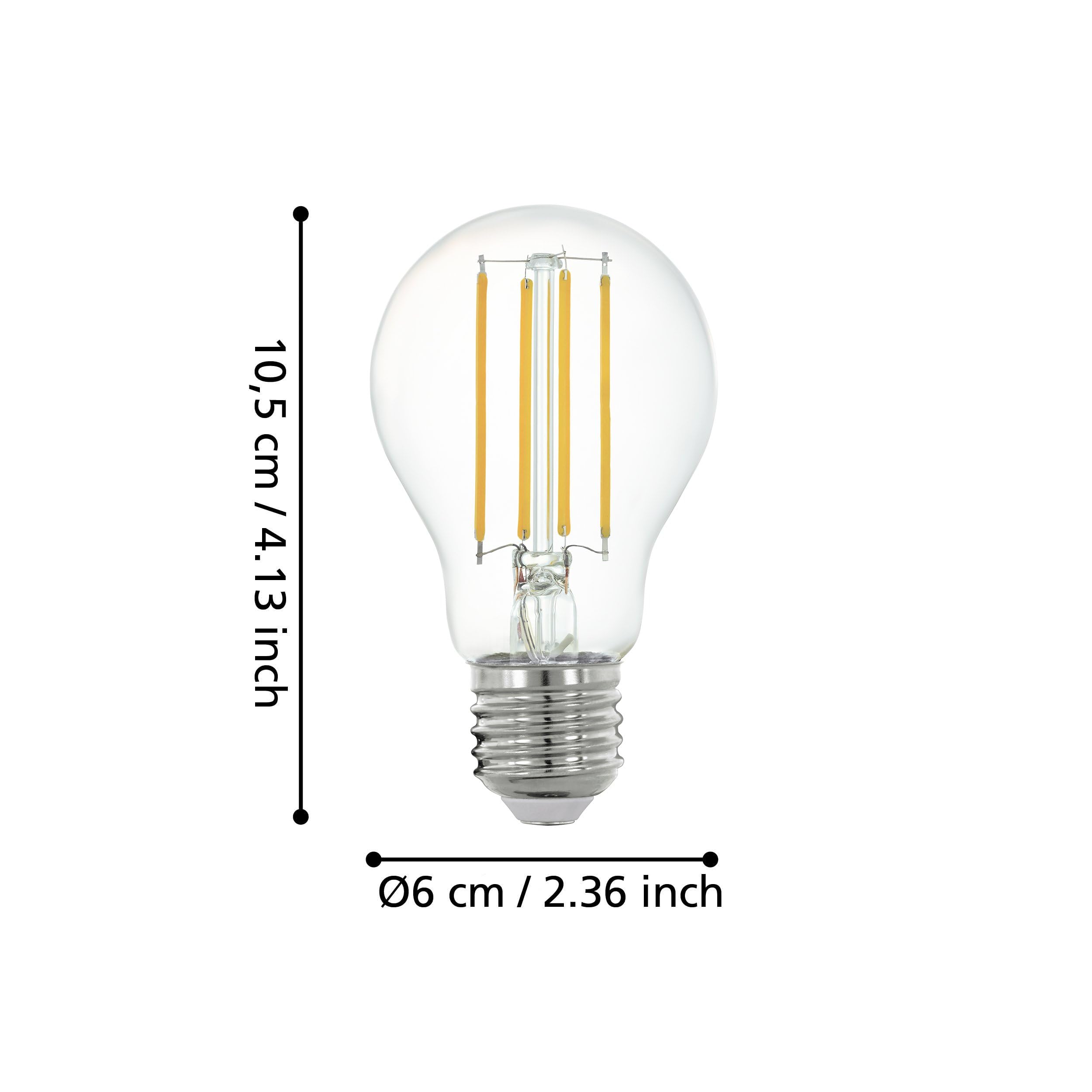 eglo-connect-z-smart-led-leuchtmittel-e27-a60-zigbee-vintage-klar image 5