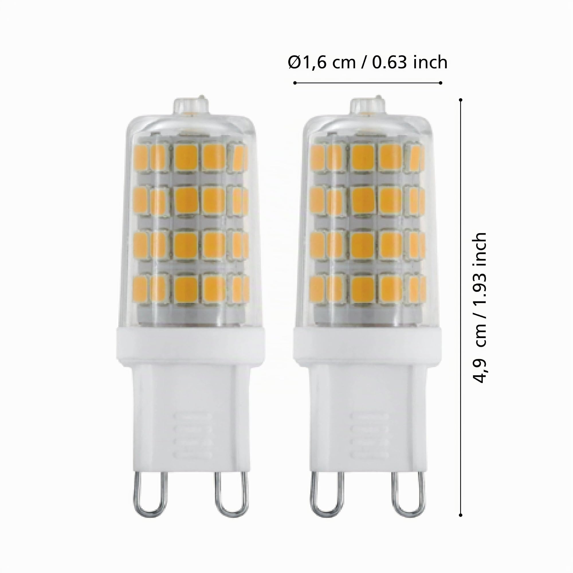 eglo-g9-led-stiftsockellampe-2er-set-maiskolben-leuchtmittel-warmwei image 3