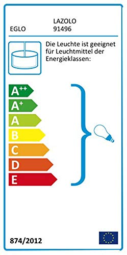 eglo-pendelleuchte-lazolo-1-flammige-h-ngelampe-nickel-matt-wei-e27 image 5