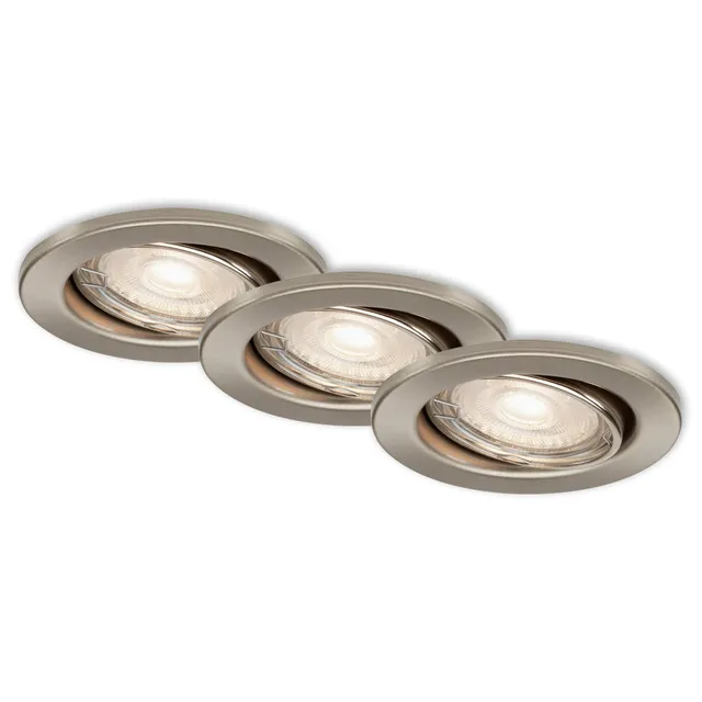 briloner-led-einbauleuchten-3er-set-7147-032-matt-nickel-schwenkbar image 1