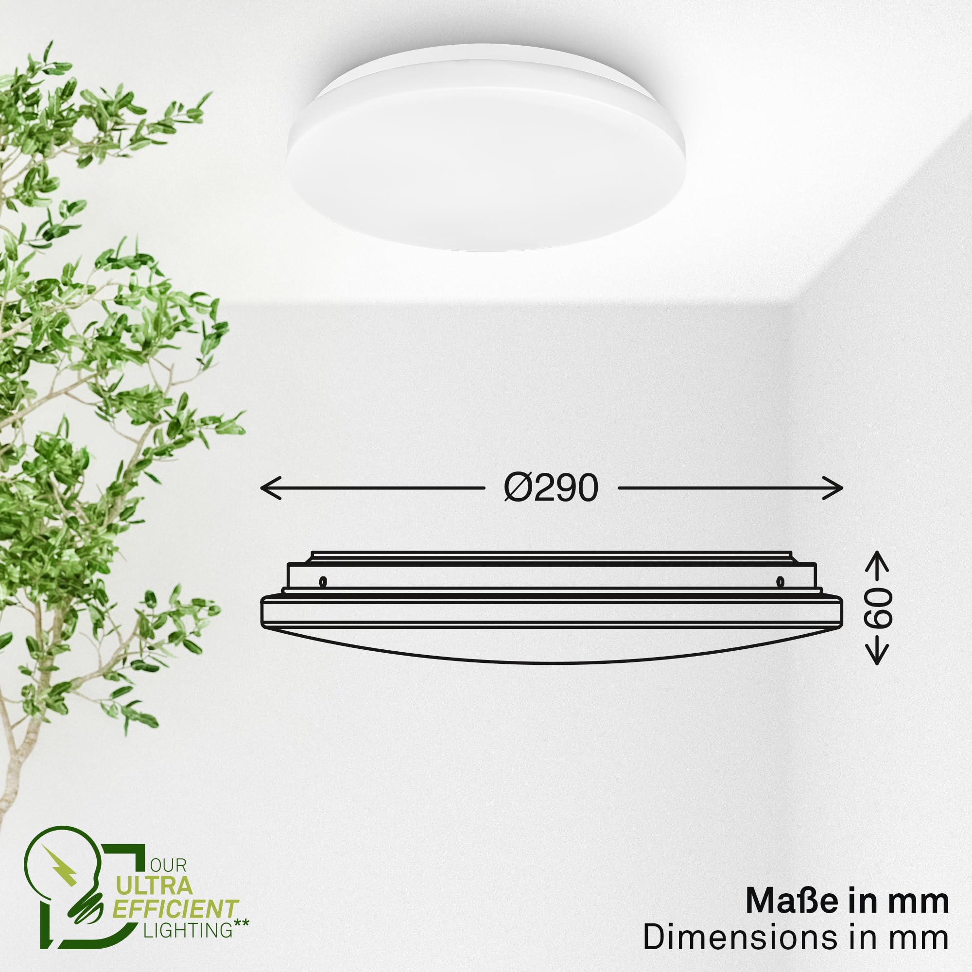 briloner-led-deckenlampe-eek-a-29-cm-wei-8w-1700lm-neutralwei image 7