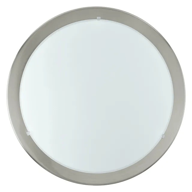 eglo-led-planet-led-deckenlampe-29-cm-nickel-matt-satiniert-950-lm-warmwei image 1