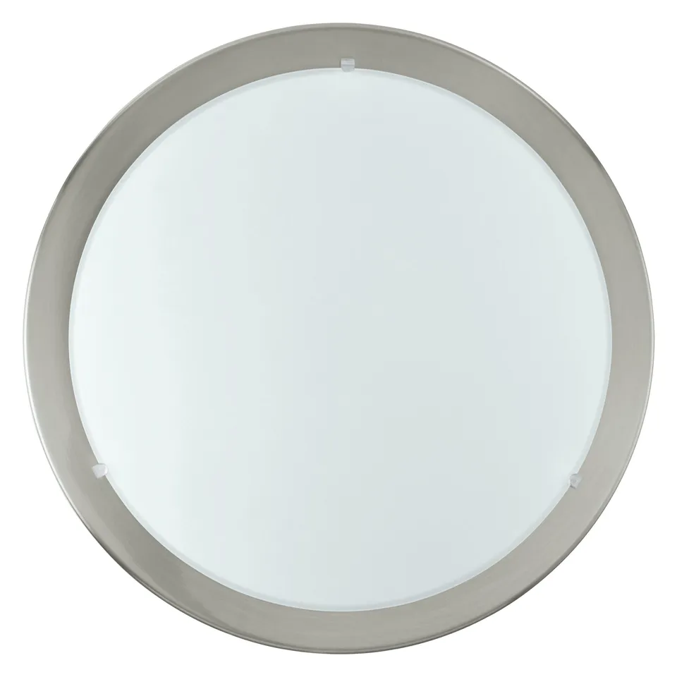 eglo-led-planet-led-deckenlampe-29-cm-nickel-matt-satiniert-950-lm-warmwei image 1