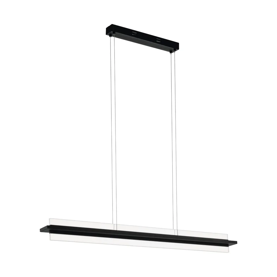 eglo-spadafora-led-pendelleuchte-2-flammig-h-ngelampe-dimmbar-schwarz-wei-klar-1 image 1