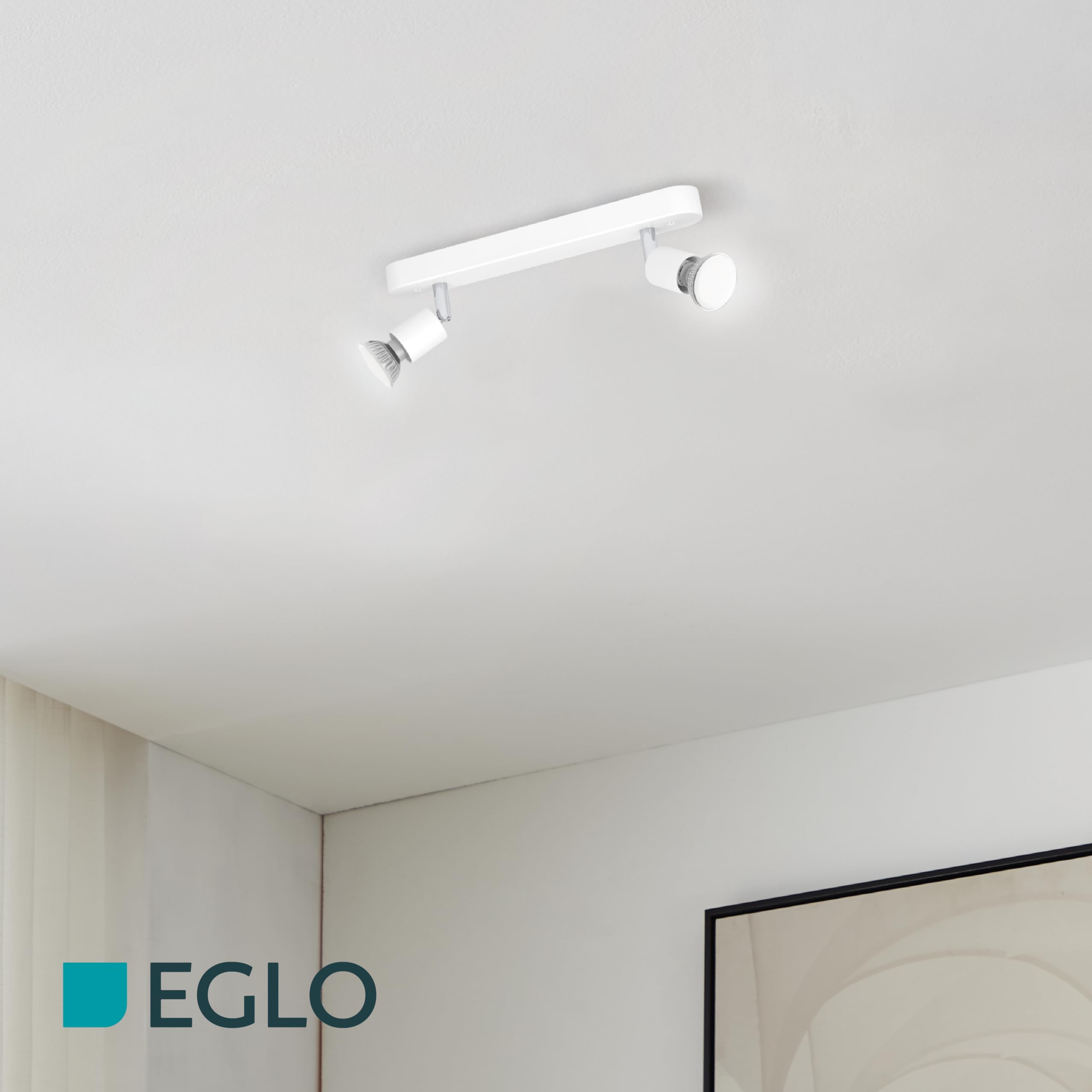eglo-stecci-e-deckenlampe-2-flammig-spotbalken-wei-30-cm-gu10 image 3
