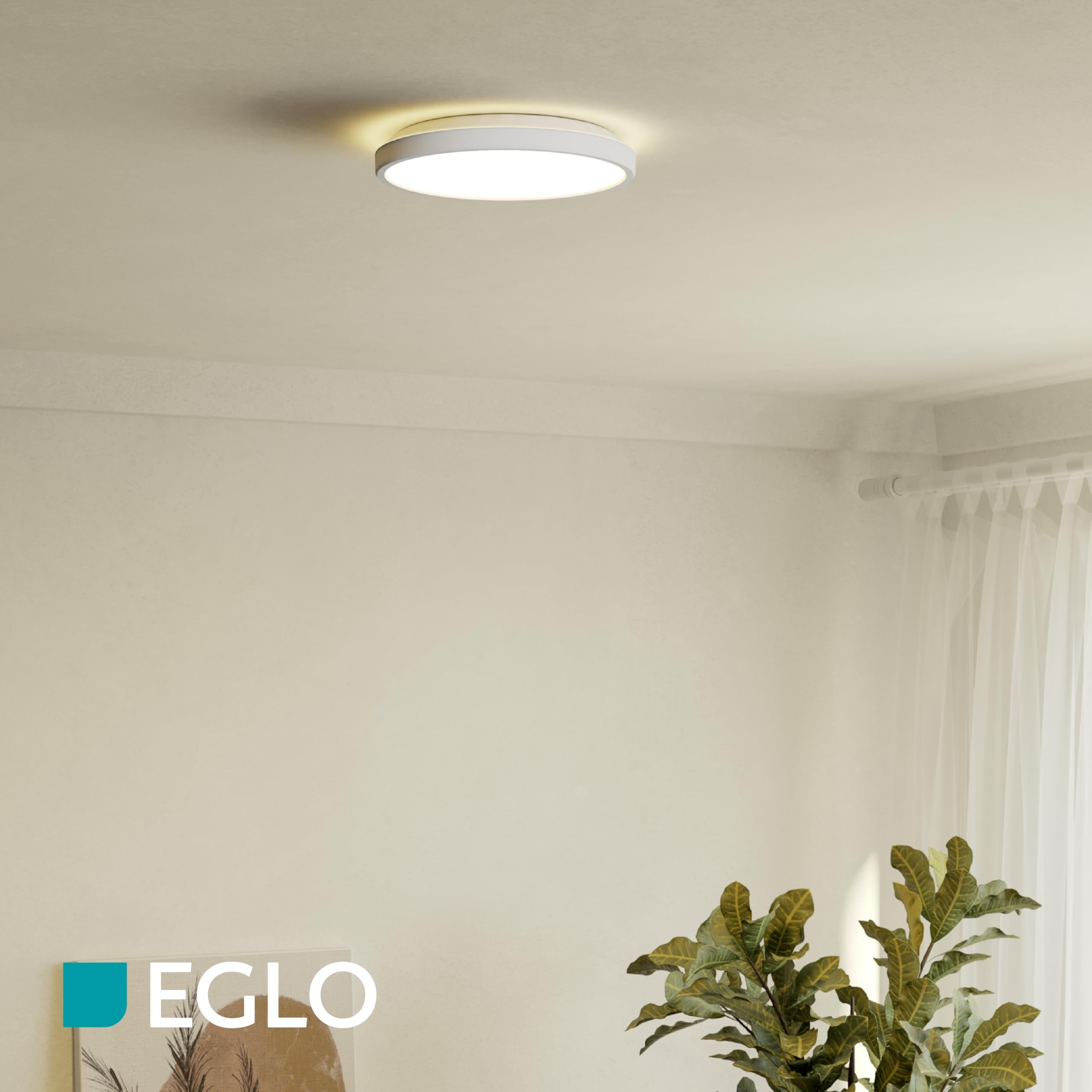 eglo-testara-e-led-deckenleuchte-21-cm-wei-flach-warmwei image 4