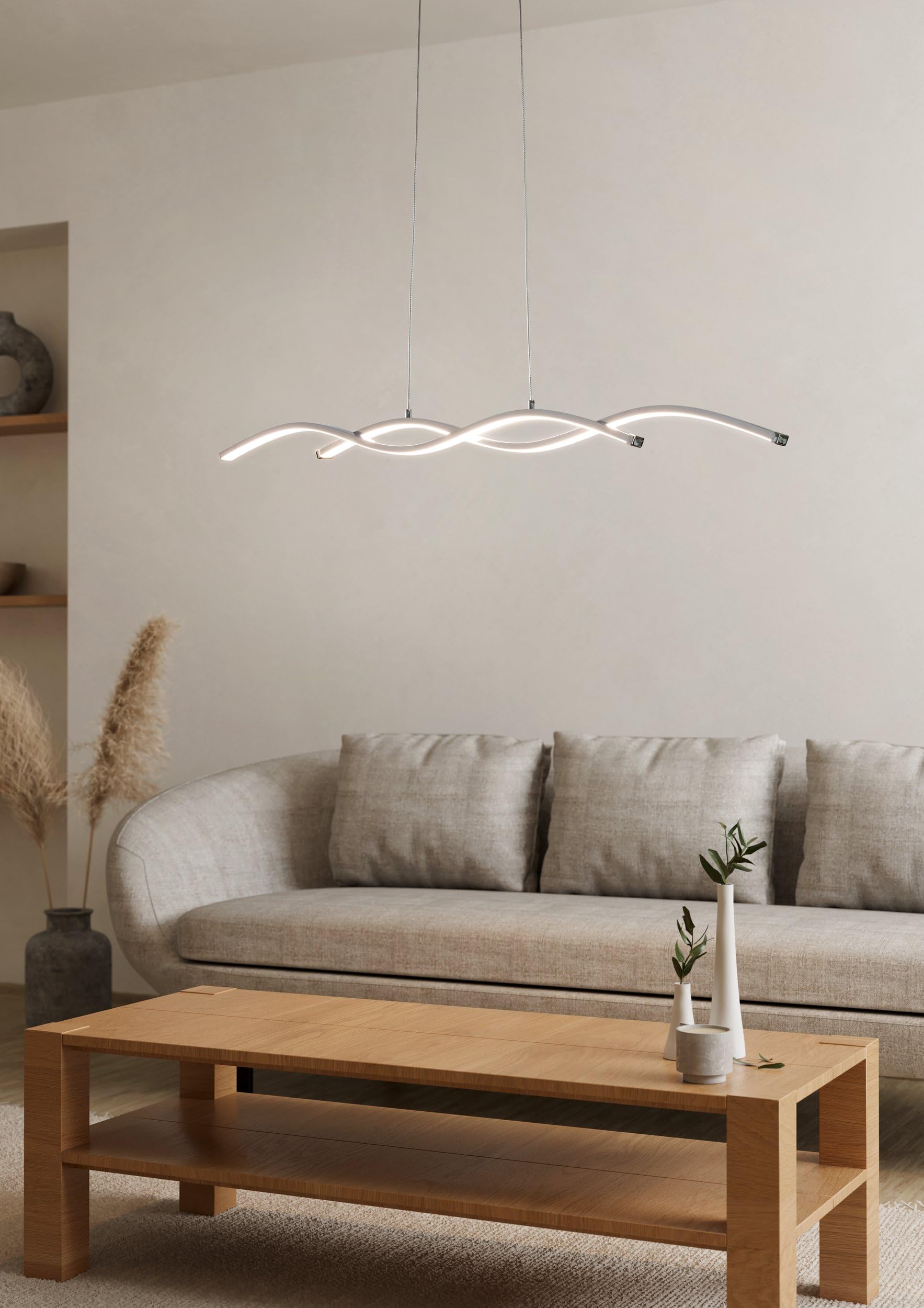 eglo-lasana-2-led-pendelleuchte-2-flammig-h-ngeleuchte-chrom-wei-87-cm image 3