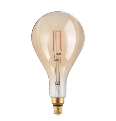 eglo-big-size-ps160-e27-led-amber-vintage-dimmbar-31-8-cm-4w-400lm-2200k image 6