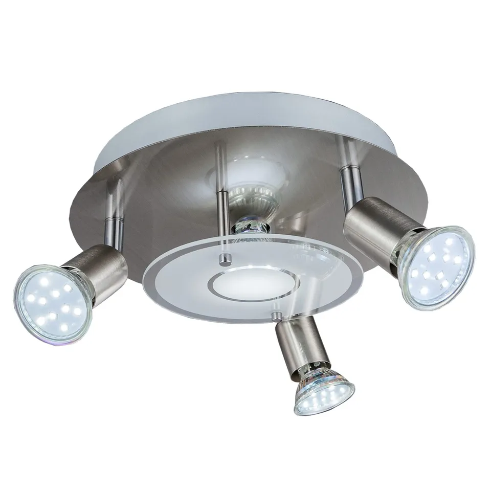 b-k-licht-led-deckenleuchte-4-flammig-gu10-schwenkbar-matt-nickel-25x9-cm image 1