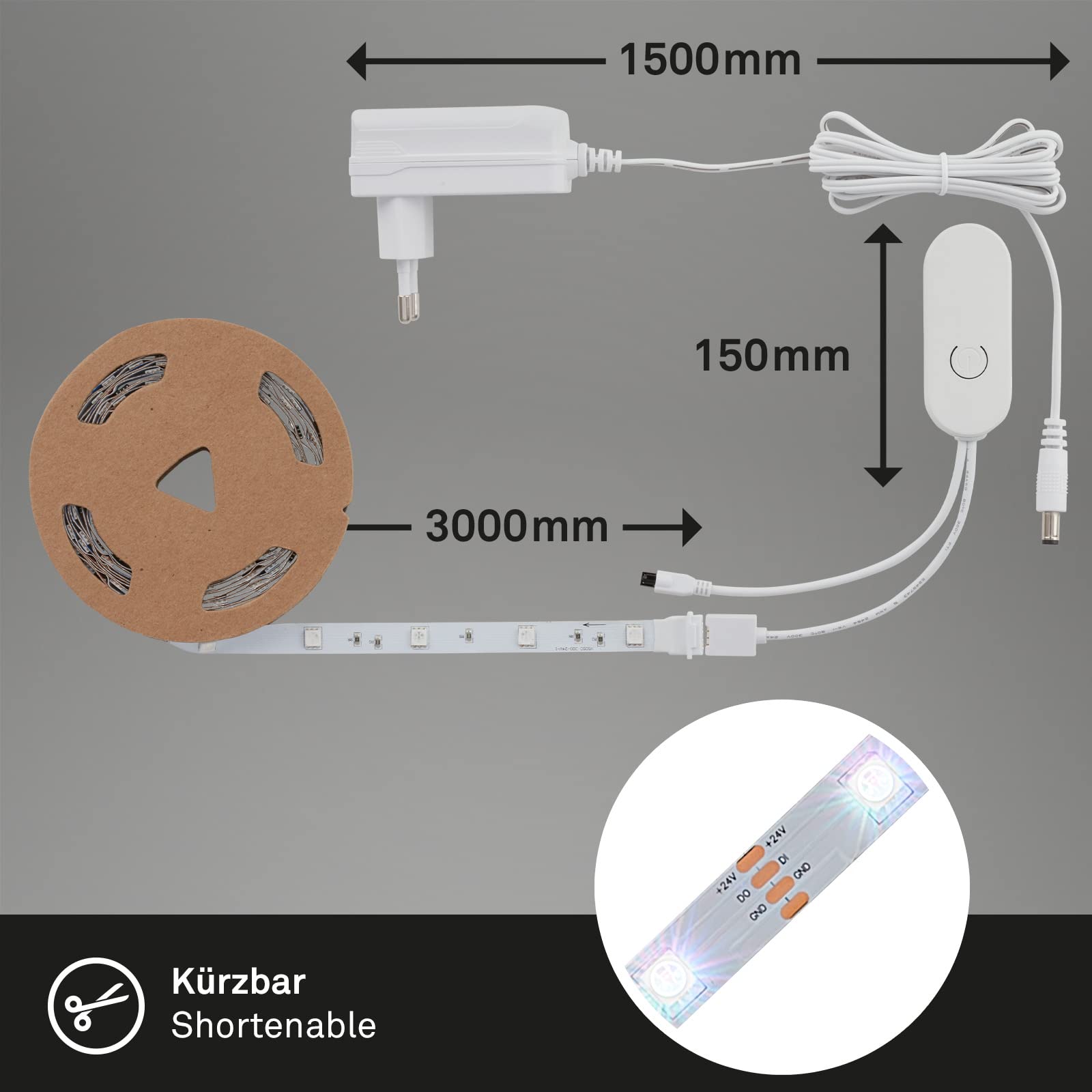 briloner-led-strip-3m-rgbic-mit-musiksensor-und-fernbedienung-wei image 8