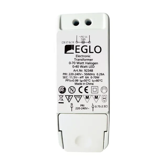 eglo-trafo-halogen-led-transformator-0-40w-led-dimmbar-treiber image 1