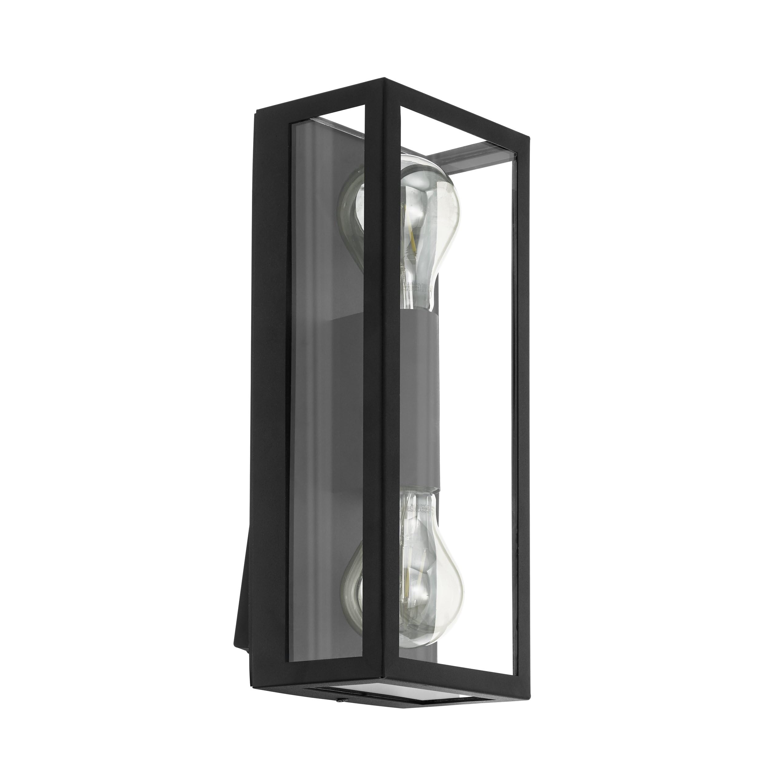 eglo-alamonte-1-flammige-au-en-wandlampe-schwarz-mit-bewegungsmelder-und-d-mmeru image 7