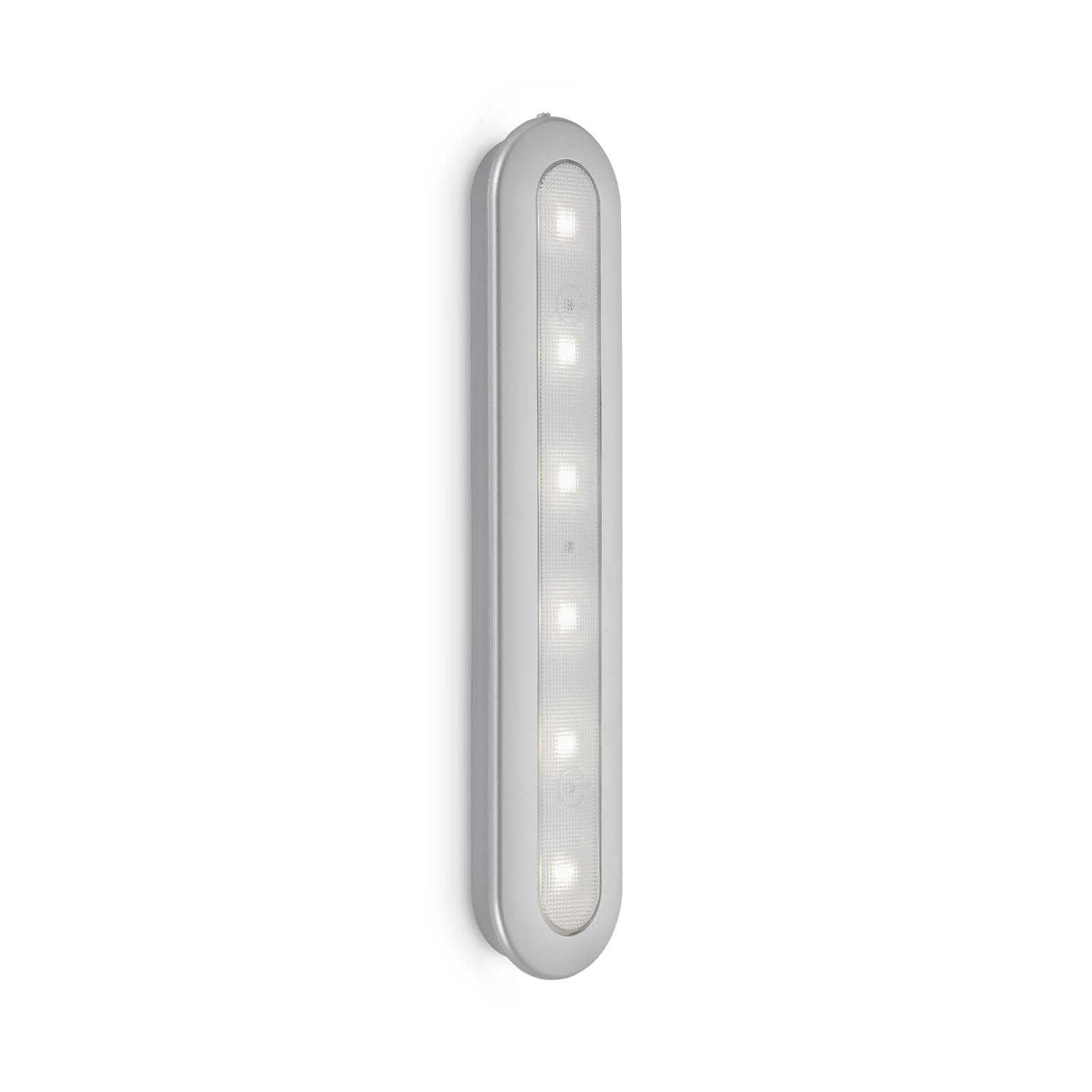 briloner-led-push-light-schrankbeleuchtung-batteriebetrieben-30-5-cm-silberfarbi image 1