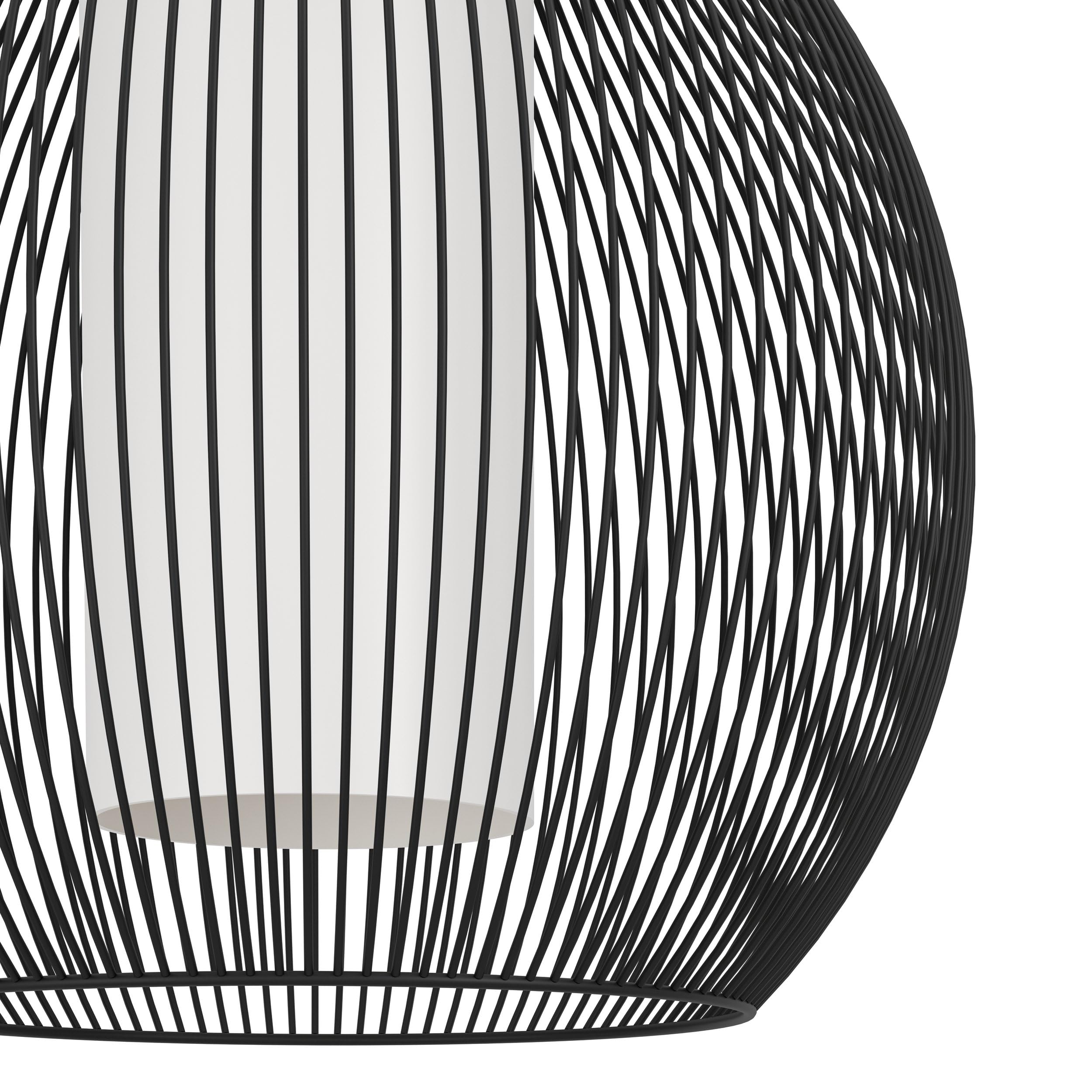 eglo-razoni-1-pendelleuchte-h-ngeleuchte-metall-schwarz-glas-wei-e27-42-5-cm image 4