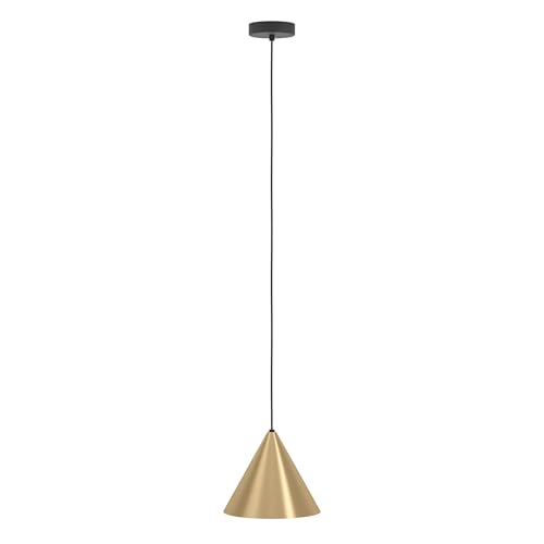 eglo-narices-pendelleuchte-e27-messing-geb-rstet-gold-schwarz image 7