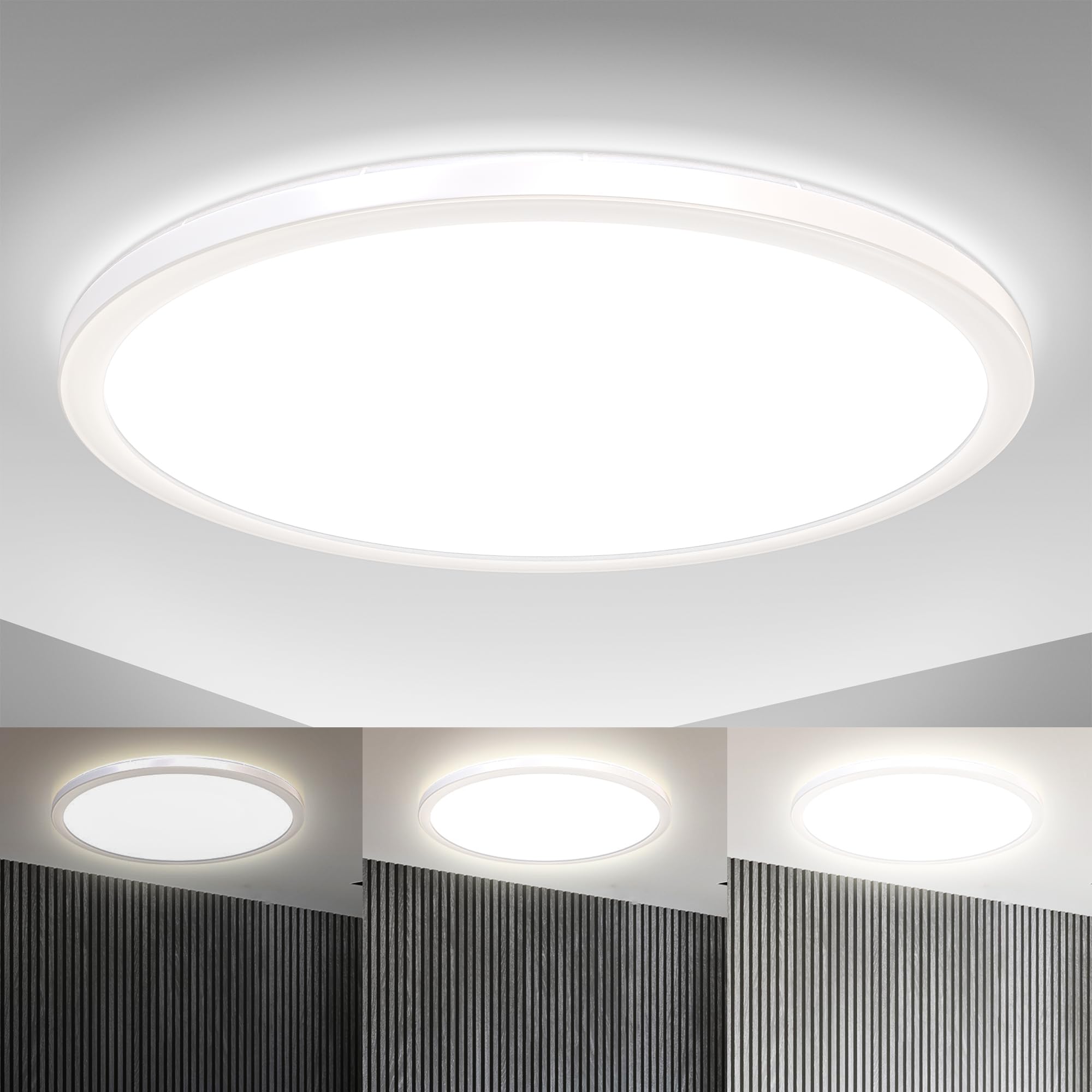 b-k-licht-led-deckenlampe-ultraflach-wei-42-cm-22w-3000lm-4000k-dimmbar image 1