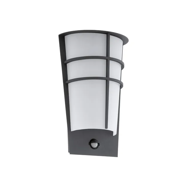 eglo-breganzo-1-led-au-en-wandlampe-mit-bewegungsmelder-anthrazit image 1