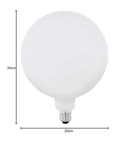 eglo-globe-big-size-g200-e27-led-lampe-dimmbar-20-cm-4-5w-470lm-2700k-opal-wei image 7