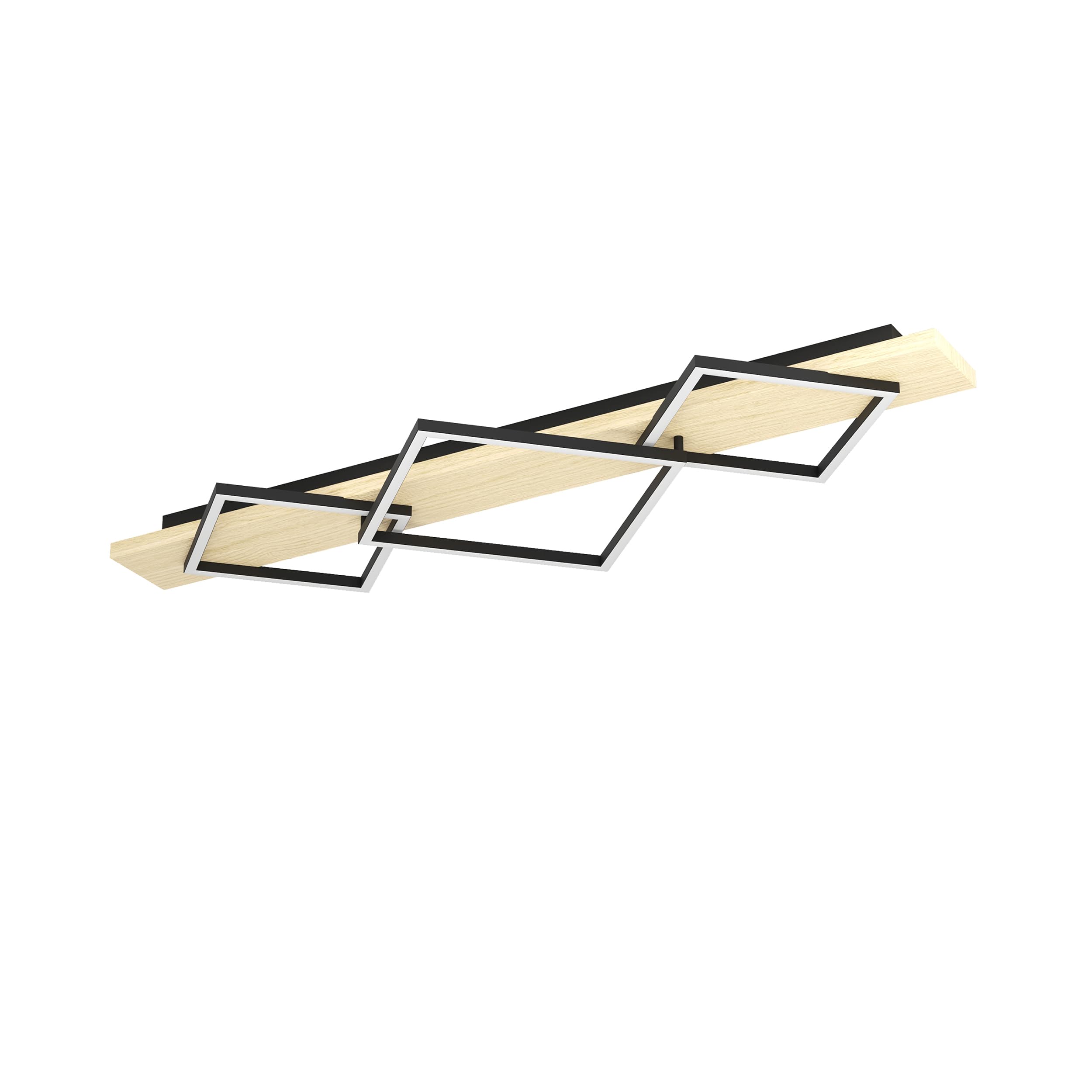 eglo-boyal-led-h-ngelampe-3-flammig-holz-schwarz-warmwei-101cm image 8