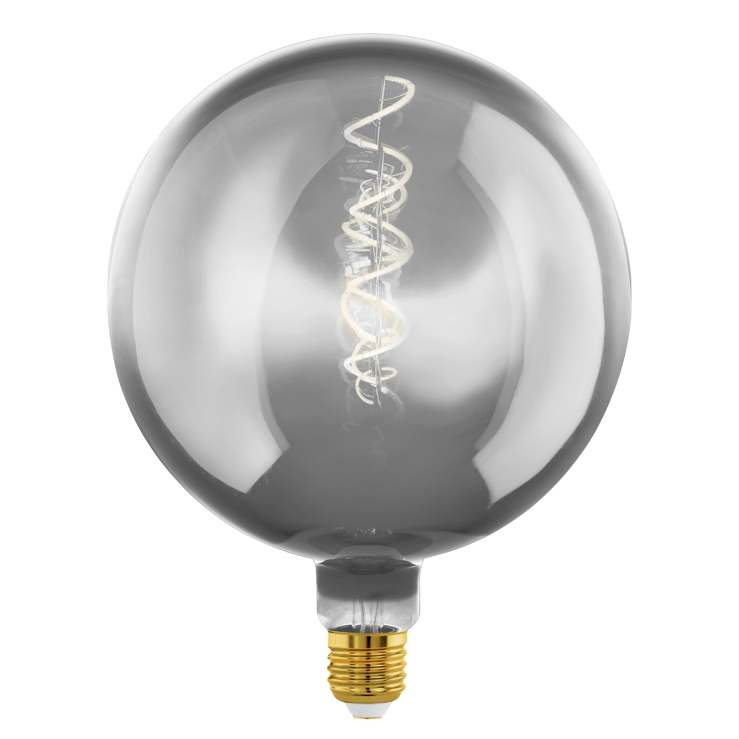 eglo-spiral-led-globe-g200-20-cm-kupfer-e27-dimmbar-1600k image 5