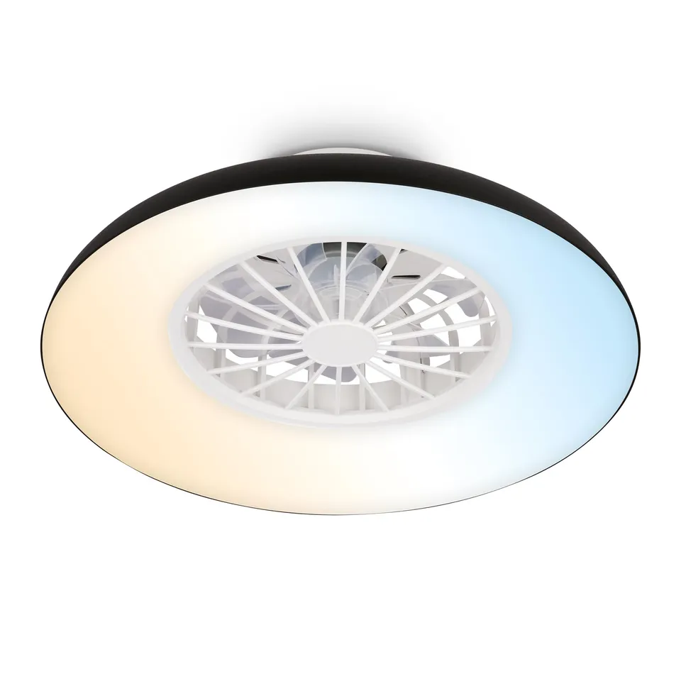 briloner-led-deckenventilator-mit-beleuchtung-48-5-cm-dimmbar-cct-schwarz image 1