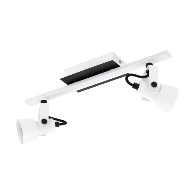eglo-trillo-deckenstrahler-2-flammig-wei-schwarz-gu10-800-lumen image 1