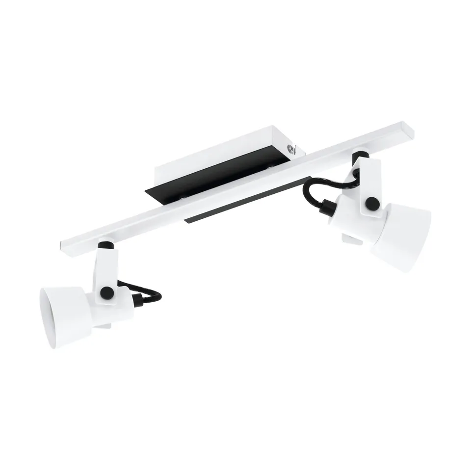 eglo-trillo-deckenstrahler-2-flammig-wei-schwarz-gu10-800-lumen image 1