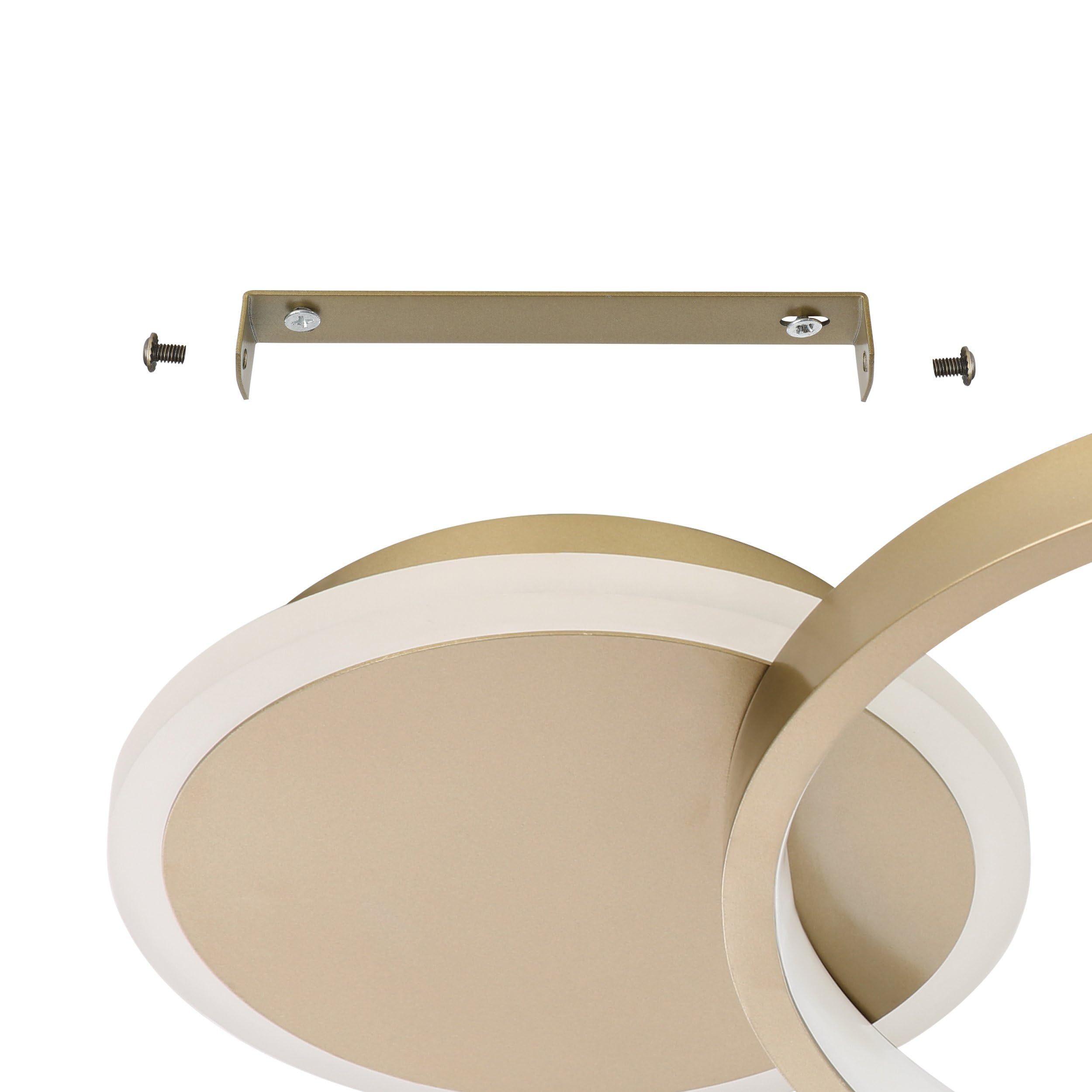 eglo-gafares-led-deckenleuchte-rund-wei-gold-dimmbar-mit-fernbedienung image 6