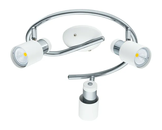 eglo-davida-sd-spot-deckenleuchte-3-flammig-rund-chrom-wei-gu10 image 1