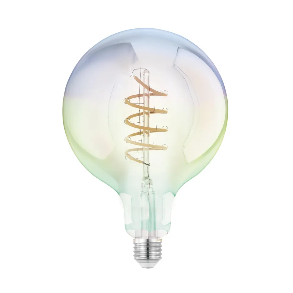eglo-irisierend-e27-led-lampe-globe-g150-bunt-15-cm-regenbogen-deko-gl-hbirne-3w image 1