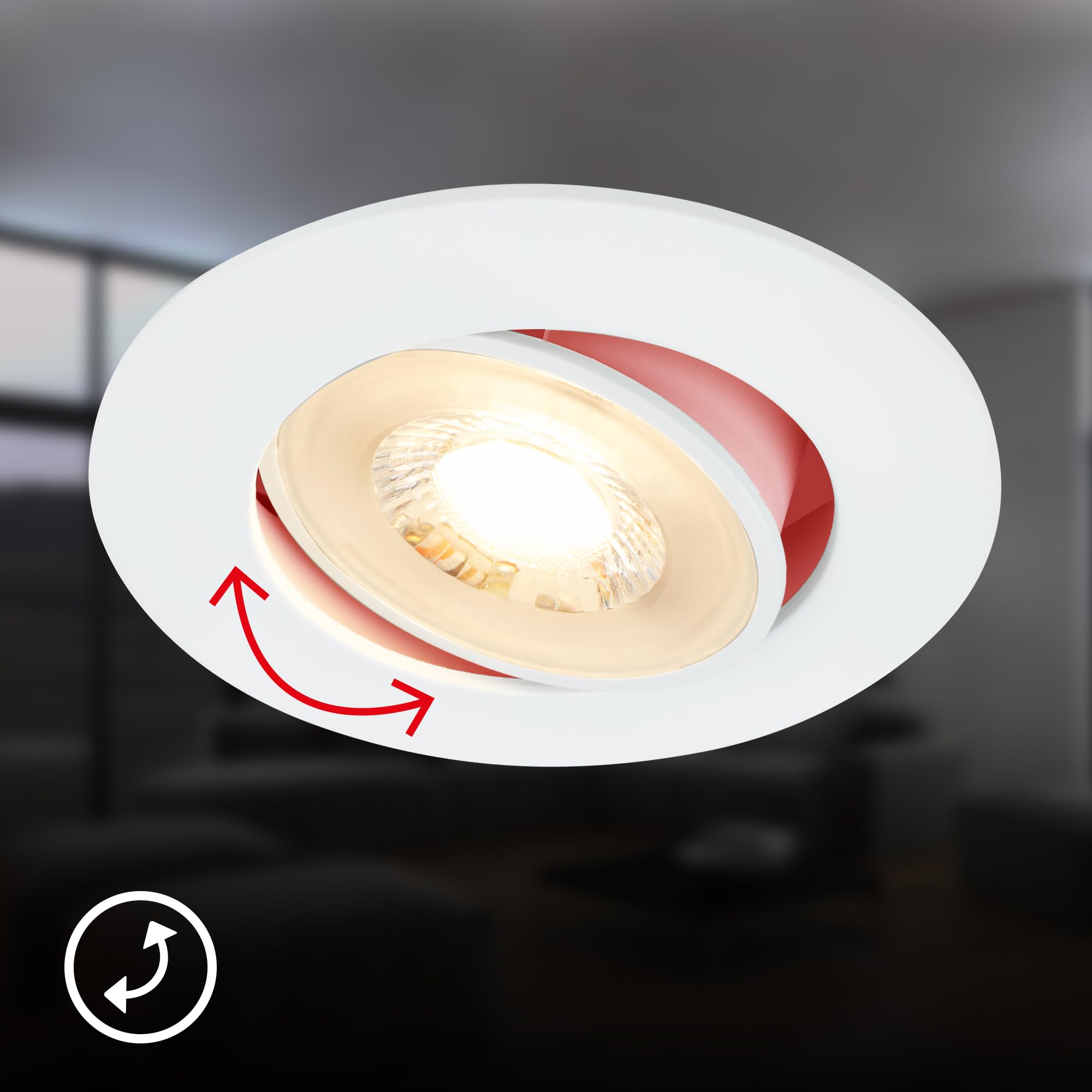 briloner-2er-set-led-einbaustrahler-230v-schwenkbar-warmwei-68mm-wei image 6