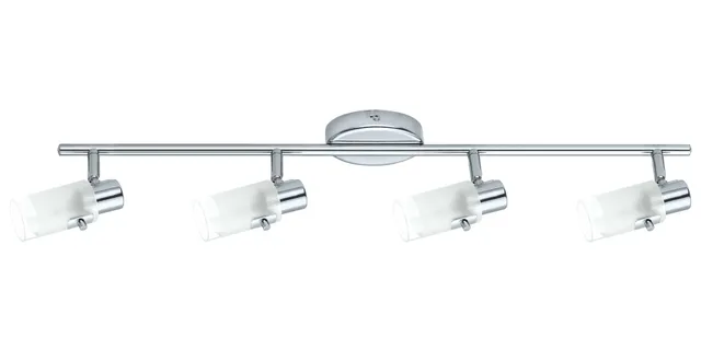 eglo-orvieto-2-led-deckenlampe-4-flammig-chrom-wei-g9-inkl-leuchtmittel image 1