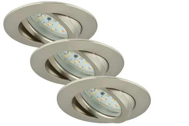 briloner-7296-032-led-einbauleuchten-3er-set-dimmbar-schwenkbar-matt-nickel-82-m image 1